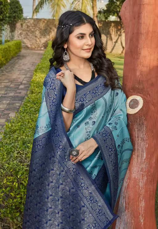 Cotton Silk Jacquard Saree