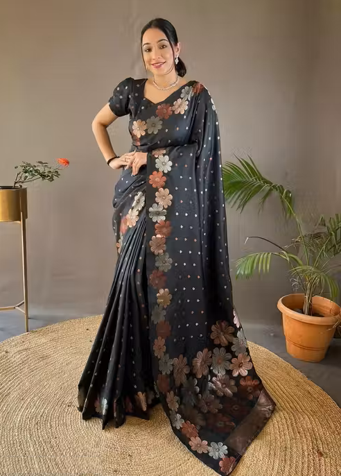 Fancy Exclusive Banarasi Silk Saree