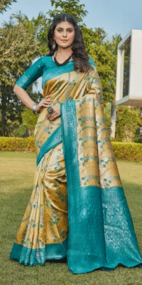 Cotton Silk Jacquard Saree