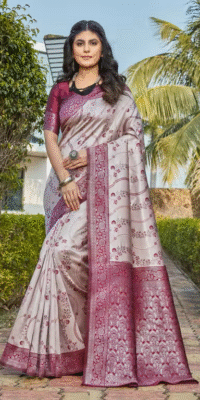 Cotton Silk Jacquard Saree